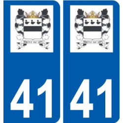 41 Penmarch logo adesivo piastra adesivi città