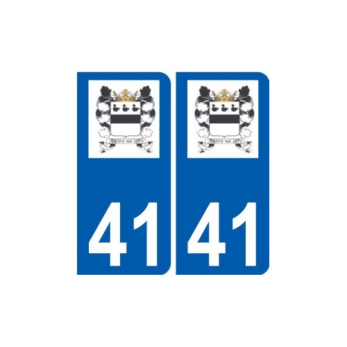 41 Penmarch logotipo de la etiqueta engomada de la placa de pegatinas de la ciudad