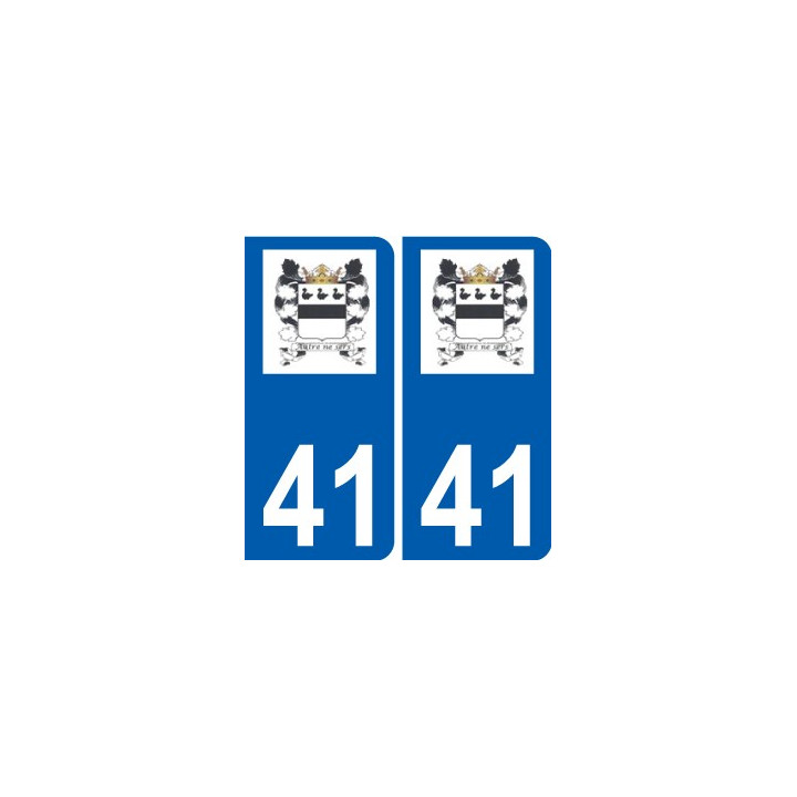 41 Penmarch logo sticker plate stickers city