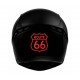 Route 66 transparent - autocollant sticker voiture moto
