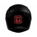 Route 66 transparent - autocollant sticker voiture moto