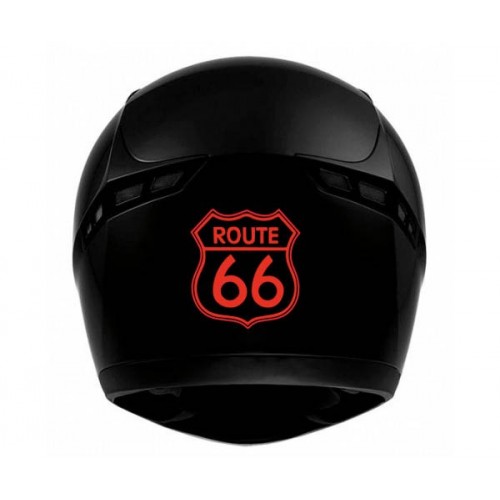 Route 66 transparent - autocollant sticker voiture moto