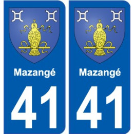 41 Penmarch coat of arms sticker plate stickers city