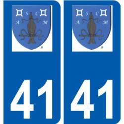 41 Penmarch logo adesivo piastra adesivi città