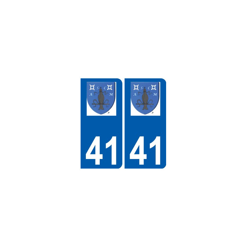41 Penmarch logotipo de la etiqueta engomada de la placa de pegatinas de la ciudad
