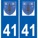 41 Penmarch logotipo de la etiqueta engomada de la placa de pegatinas de la ciudad