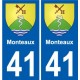 41 Penmarch blason autocollant plaque stickers ville