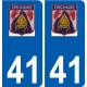 41 Penmarch logo aufkleber typenschild aufkleber stadt