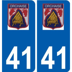 41 Penmarch logotipo de la etiqueta engomada de la placa de pegatinas de la ciudad