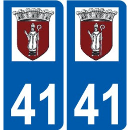 41 Penmarch logotipo de la etiqueta engomada de la placa de pegatinas de la ciudad