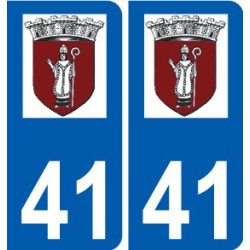 41 Penmarch logo adesivo piastra adesivi città