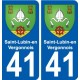 41 Penmarch wappen aufkleber typenschild aufkleber stadt