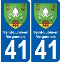 41 Penmarch escudo de armas de la etiqueta engomada de la placa de pegatinas de la ciudad
