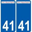 41 Penmarch logotipo de la etiqueta engomada de la placa de pegatinas de la ciudad