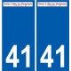 41 Penmarch logo adesivo piastra adesivi città