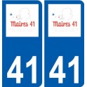41 Penmarch logotipo de la etiqueta engomada de la placa de pegatinas de la ciudad