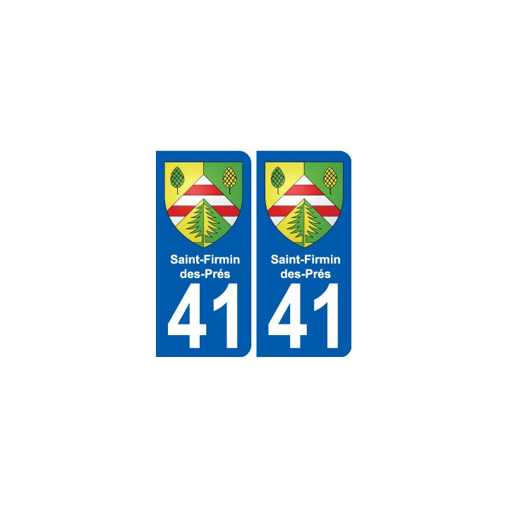 41 Penmarch coat of arms sticker plate stickers city