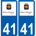 41 Penmarch logo aufkleber typenschild aufkleber stadt