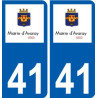 41 Penmarch logo aufkleber typenschild aufkleber stadt