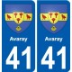 41 Penmarch blason autocollant plaque stickers ville