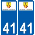 41 Penmarch logotipo de la etiqueta engomada de la placa de pegatinas de la ciudad