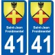 41 Penmarch blason autocollant plaque stickers ville