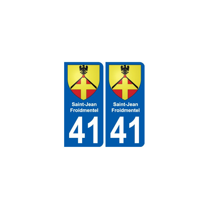 41 Penmarch coat of arms sticker plate stickers city