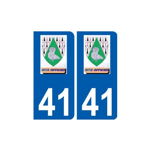 41 Penmarch logo autocollant plaque stickers ville