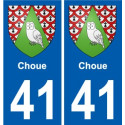 41 Penmarch coat of arms sticker plate stickers city