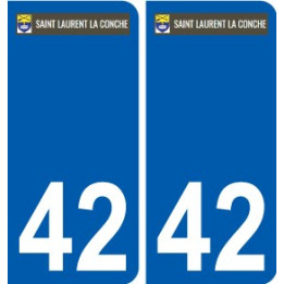 42 Penmarch logo autocollant plaque stickers ville