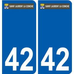 42 Penmarch logo autocollant plaque stickers ville