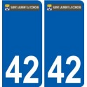 42 Penmarch logo adesivo piastra adesivi città