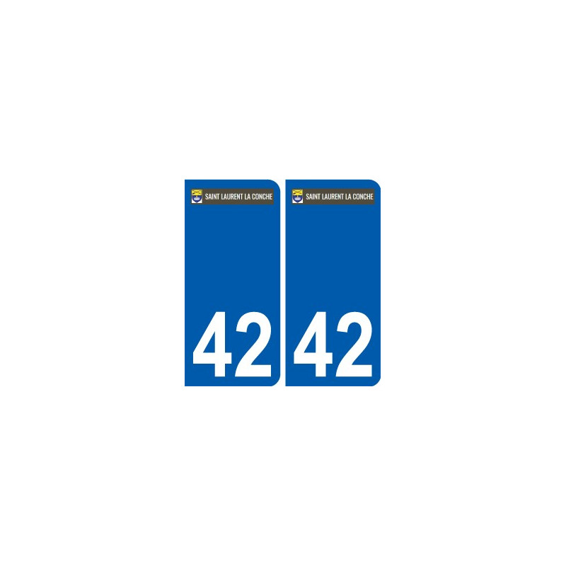 42 Penmarch logo adesivo piastra adesivi città