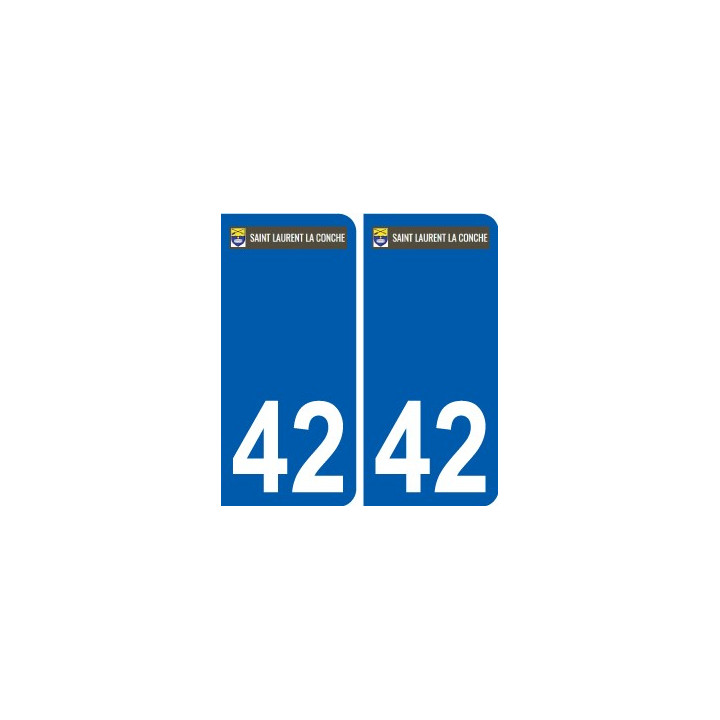 42 Penmarch logo sticker plate stickers city