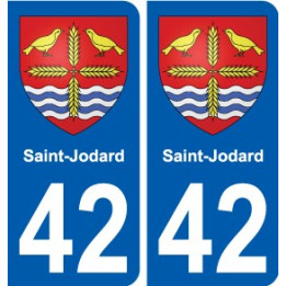 42 Penmarch coat of arms sticker plate stickers city