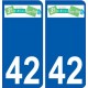 42 Penmarch logo autocollant plaque stickers ville