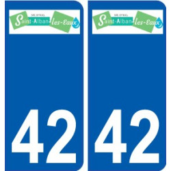 42 Penmarch logotipo de la etiqueta engomada de la placa de pegatinas de la ciudad