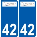 42 Penmarch logo adesivo piastra adesivi città