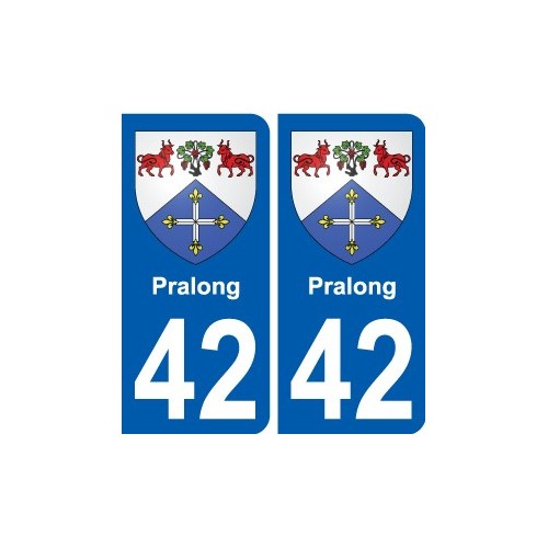 42 Penmarch stemma adesivo piastra adesivi città