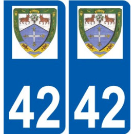 42Penmarch logo aufkleber typenschild aufkleber stadt