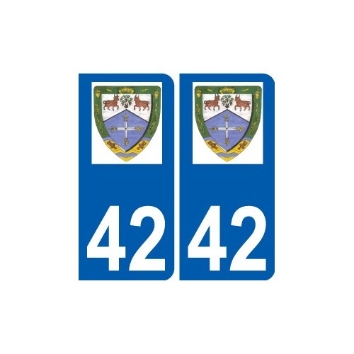 42 Penmarch logo sticker plate stickers city
