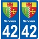 42 Penmarch blason autocollant plaque stickers ville