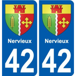 42 Penmarch blason autocollant plaque stickers ville
