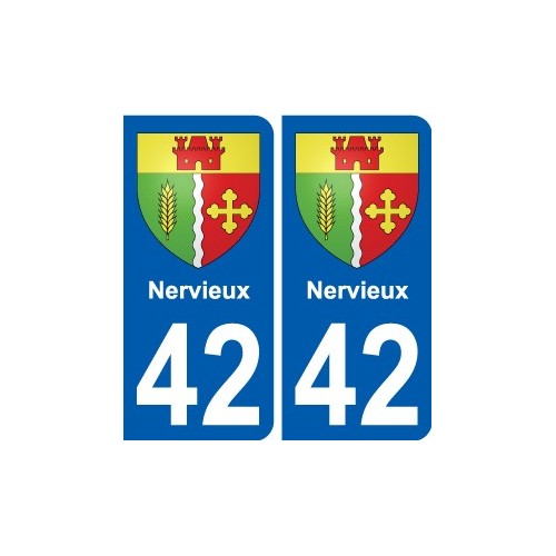 42 Penmarch blason autocollant plaque stickers ville