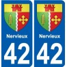 42 Penmarch blason autocollant plaque stickers ville
