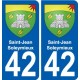 42 Penmarch blason autocollant plaque stickers ville