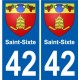 42 Penmarch blason autocollant plaque stickers ville