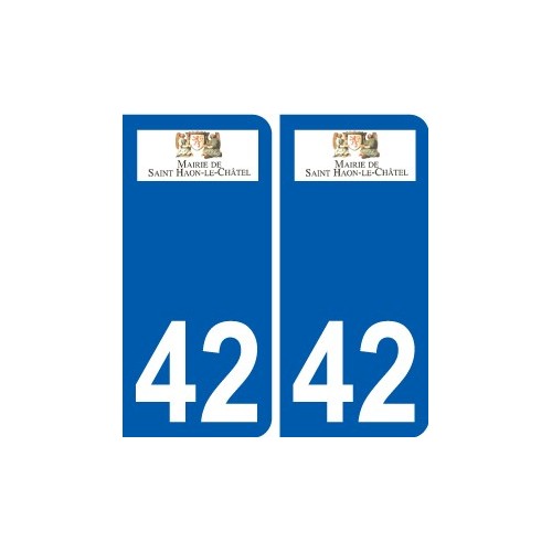 42 Penmarch logo adesivo piastra adesivi città