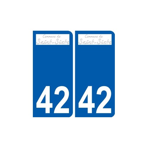 42 Penmarch logo adesivo piastra adesivi città