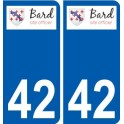 42Penmarch logo aufkleber typenschild aufkleber stadt